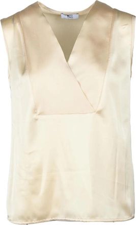 Options Gold Polyester Blouse