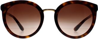 Dolce & Gabbana Zonnebril 4268 502/13 Donker Havana Bruin Verloop