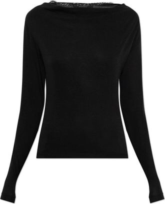 AllSaints Donna, Top, Nero, XS, new