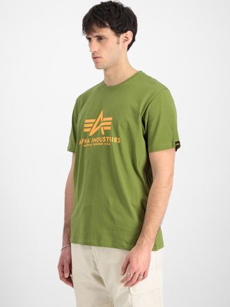 Alpha Industries T-Shirt ALPHA INDUSTRIES Basic T-Shirt BL, Herren, Gr. 3XL, gr&uuml;n (moss gr&uuml;n), Obermaterial: 100% Baumwolle, Shirts T-Shirt