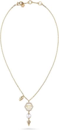 Philipp Plein Pj8Ea05Nu Ketting - Dames - Accessoires - Geel - Maat: ONE Size