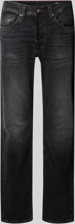 Replay Straight Fit Jeans Modell DERRYCK in Anthrazit, Größe 30/30