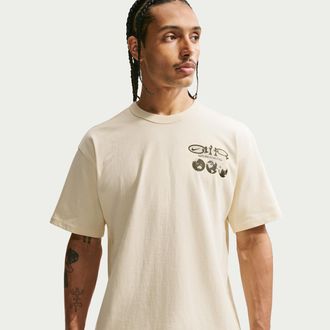 Nike Mens Nike Sportswear Premium Essentials T-Shirt in White | IH1373-113
