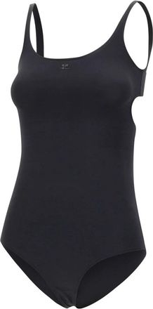 Courr&egrave;ges Cut-Out Badpak - Dames - Badpakken - Zwart - M - Leer - Badmode