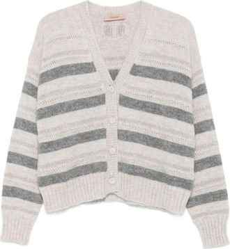 Twin-Set Sweaters Blacks And Greys