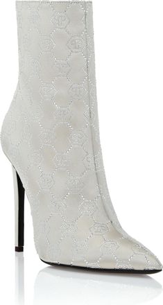 Philipp Plein Laarzen Hoge Hakken Mid Monogram