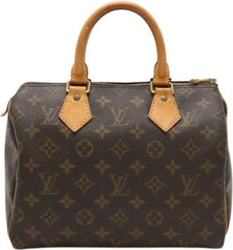 Louis Vuitton Pre-owned Boston Bag - Dames - Vintage Handtas - Bruin - ONE Size - Leer - Vintage