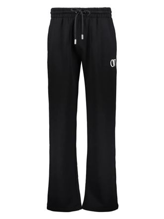 Off-white Pantaloni sportivi con coulisse - Nero