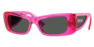 Versace VE4481 543487 Womens Sunglasses Pink Size 54