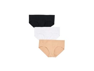 Commando 3 Pack Cotton Bikini Womens Underwear Pack : SM/MD, Cotton/Elastane