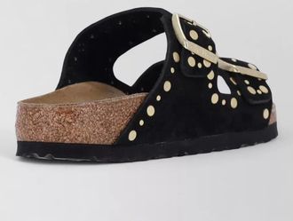 Birkenstock leather studded sandals