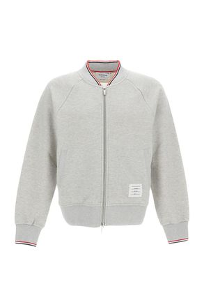 Thom Browne Structured Grey Jacket with Classic Silhouette