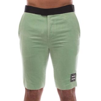 HUGO BOSS Mens Pinnacle Shorts in Green Cotton - Size 38 inch
