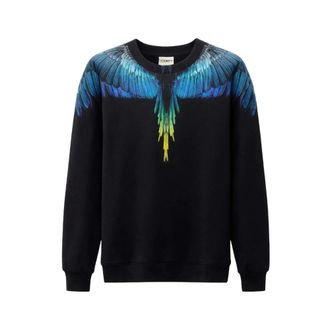 Marcelo Burlon Sweatshirts, male, Black, Size: XL Sweatshirt