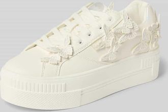 Buffalo Sneaker mit Plateausohle Modell PAIRED BUTTERFLY in Weiss, Gr&ouml;&szlig;e 38