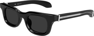 Alexander McQueen AM0547S Asian Fit 001 Mens Sunglasses Size 46