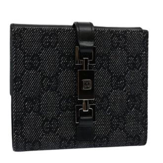 Gucci Pre-owned Wallets, female, Black, Size: ONE SIZE Pre-owned Vintage GG Canvas Wallet