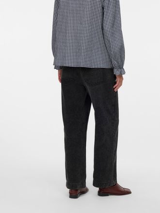 Mama Licious Umstandsjeans MAMALICIOUS MLVALENCIA ELASTIC JEANS NOOS, Damen, Gr. 28, L&auml;nge 32, schwarz denim detail:wash, Denim/Jeans, Obermaterial: 79% Baumwolle,