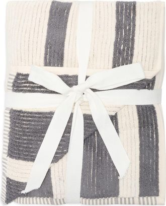 Nordstrom Rack 2-Pack Reversible Stripe Bath Towel in Grey Pearl at Nordstrom Rack