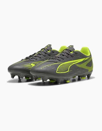 Puma Mens Ultra Play Soft Ground Football Boots - Grey - Size: 11.5