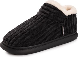 Muk Luks Aveline Bootie Slipper in Black at Nordstrom, Size Medium