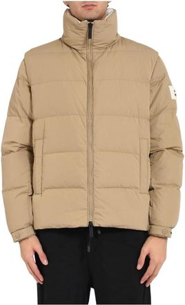 Afterlabel Chamonix Down Jacket - Heren - Gewatteerde jassen - Beige - L - Jassen