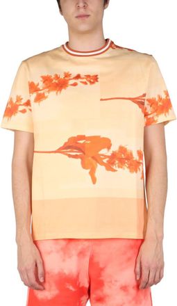 Paul Smith Orange Crew Neck T-Shirt