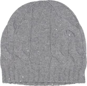 Gran Sasso Dames, Accessoires, Grijs, Maat: 42 CM Wol