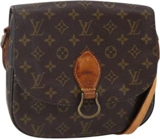 Louis Vuitton Pre-owned Cross Body Bags, female, Brown, Size: ONE SIZE Pre-owned Canvas Cross Body Bag
