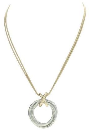 Olivia Welles X Marks the Spot Pendant Necklace in Gold /Silver at Nordstrom Rack