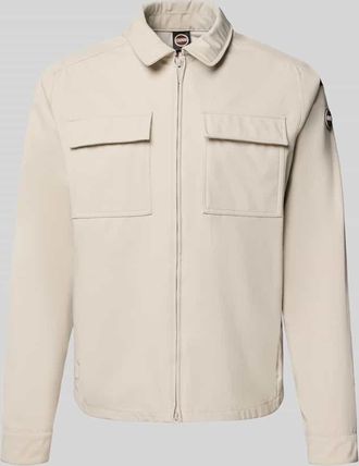 Colmar Regular Fit Hemdjacke mit Umlegekragen in Kitt, Gr&ouml;&szlig;e 46