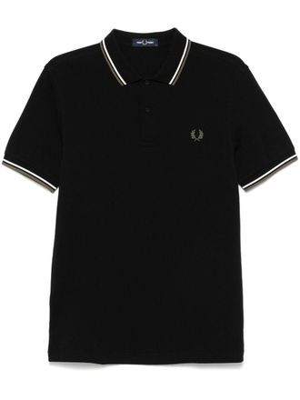 Fred Perry Polo con ricamo - Nero
