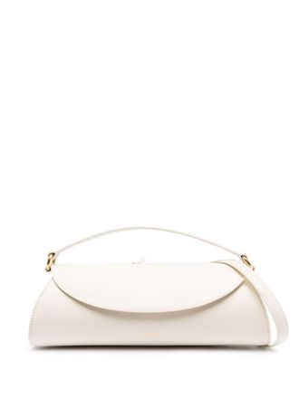 Jil Sander small Cannolo shoulder bag - women - Calf Leather/Ovine Leather (top grain) - OS - White