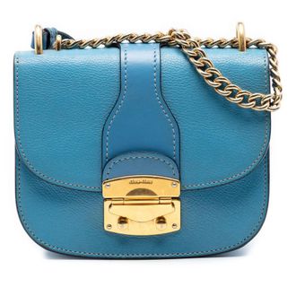 Miu Miu Pre-owned Miu Miu Goatskin Madras Crossbody Ladies 9YPONG95NZ59ZOUA