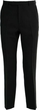 Gucci Broeken, Heren, Zwart, L, Katoen, Tailored Broeken