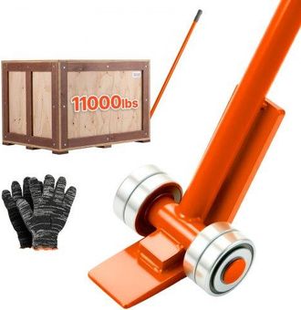 OEM Palanca De Elevaci&oacute;n Con Carga De 4990 Kg, Con Mango De Acero Al Carbono De 1,7 M, Con Ruedas Para Pal&eacute;s Grandes, Art&iacute;culos Pesados, Bloques De Hormig