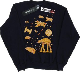 Star Wars Heren Gingerbread Battle Sweatshirt (Marineblauw)
