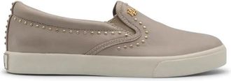 Ralph Lauren Mocassin Sneaker - Heren - Loafers - Grijs - 36 1/2 EU - Leer - Schoenen