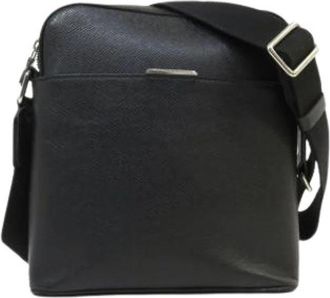 Louis Vuitton Pre-owned Pochette Schoudertas - Heren - Vintage Schoudertas - Zwart - ONE Size - Leer - Vintage