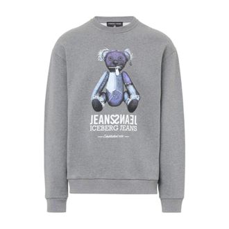 Iceberg Donna, Felpe, Grigio, M, new