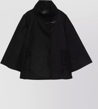 Fay wool and cashmere cape coat