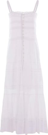 Isabel Marant Abito midi Divine - Bianco