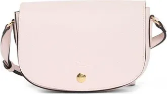 Longchamp &Eacute;pure Leather Crossbody Bag in Ballet at Nordstrom