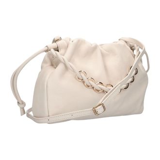 Unisa Zbambo Bucket Bag - Dames - Tassen - Beige - Maat: ONE Size Su&egrave;de