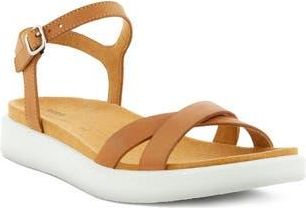 Ecco Yuma Ankle Strap Sandal in 02021Lion at Nordstrom Rack, Size 5-5.5Us / 36Eu