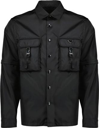 Prada Hombre, Chaquetas, Negro, Talla: S