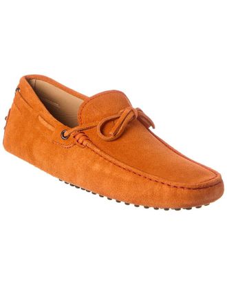 Tod's TodS New Laccetto New Gommini Suede Loafer