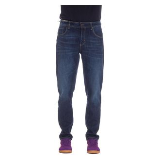 Pantaloni Torino Slim Fit Jeans, male, Blue, W36, Dark Regular Denim Jeans