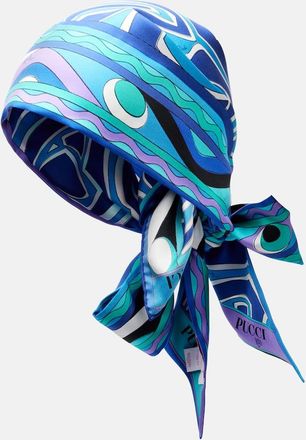 Pucci Labirinto silk twill head wrap