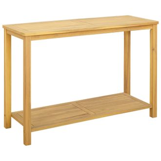 vidaXL Mesa Consola De Jard&iacute;n Acacia Clara 110 X 40 X 75 Cm Vidaxl